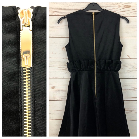 NWT Ted Baker Velvet Celeena Queen Bee Dress - Picture 4 of 8